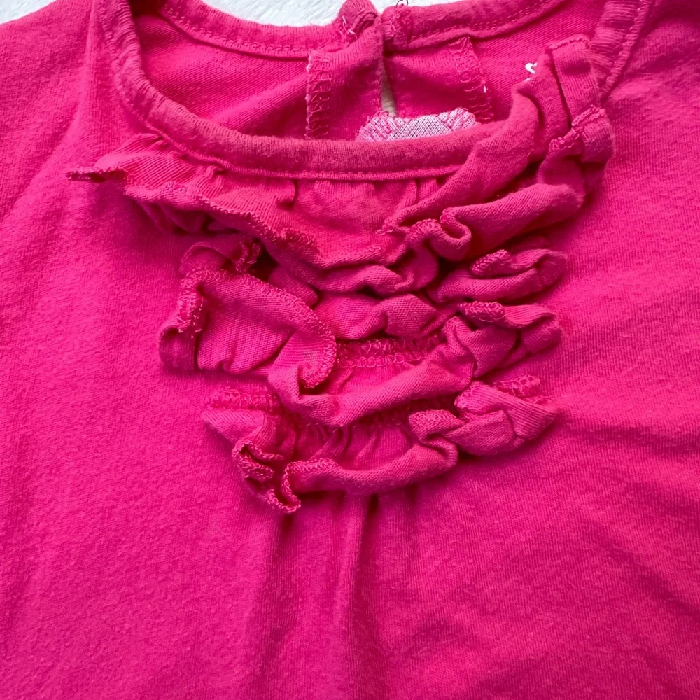 Carter’s Ruffle Long Sleeve Tee in Pink - Girls Size 18 Months